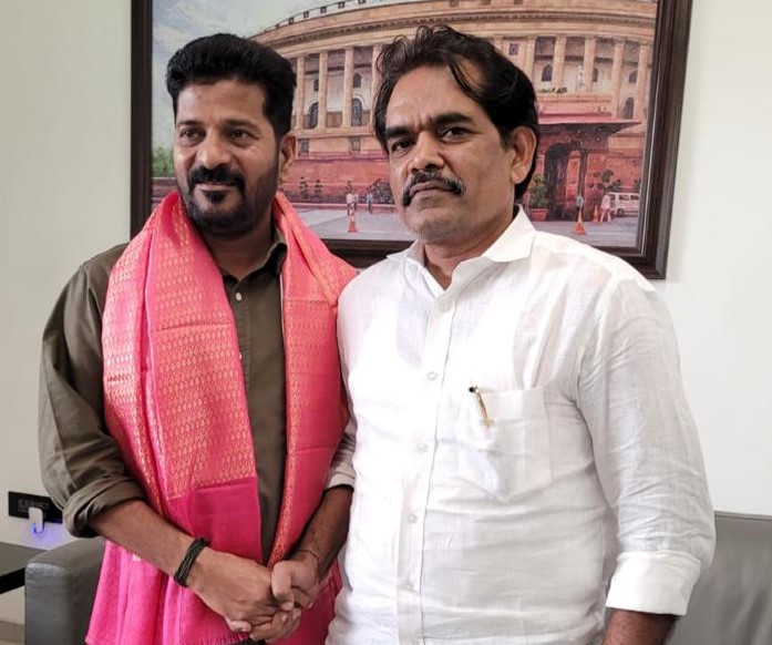Meeting with Shri Anumula Revanth Reddy